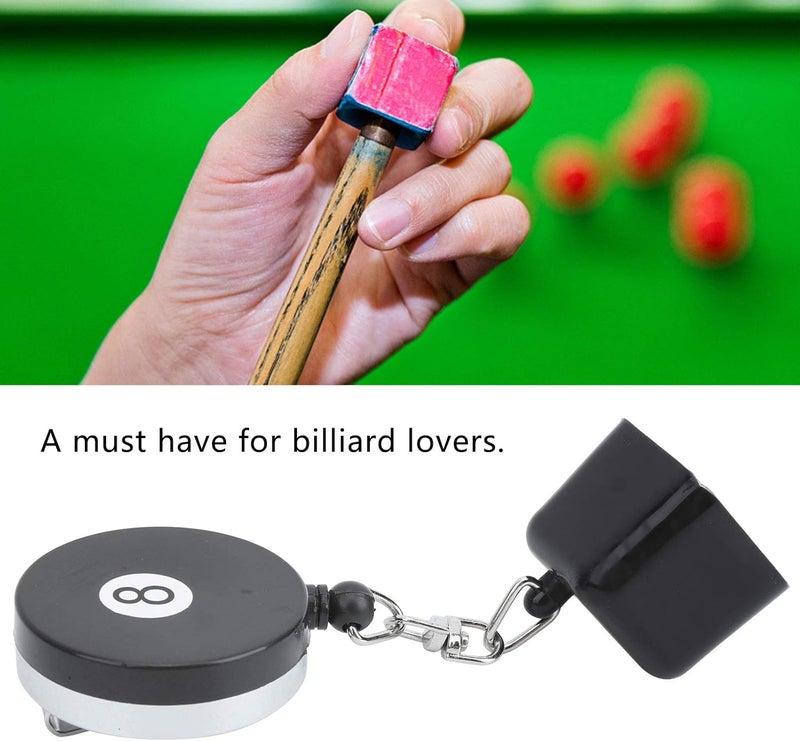 woobles Pool Chalk Holder, Billiard Ball Supplies Sturdy Durable Billiard Chalk Holder, for Billiard Lovers - Image 4